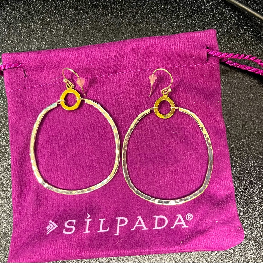 Silpada Statement Earrings